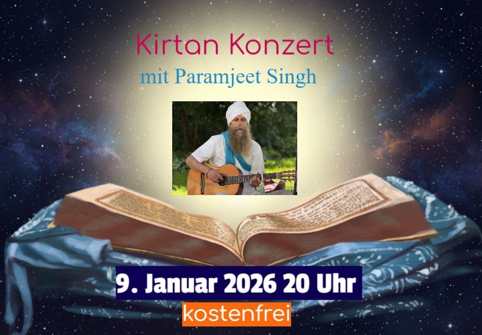 Kirtan & mantrasingen mit paramjeet singh